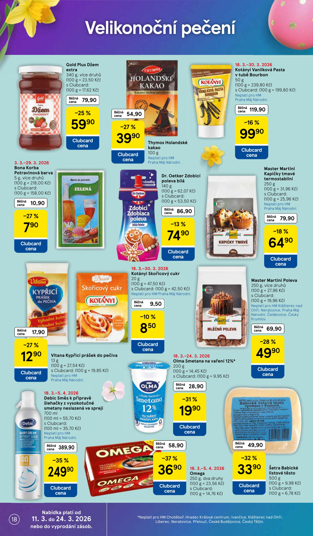 Leták Tesco hypermarket leták - strana 18