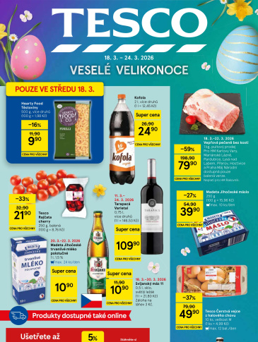 Tesco hypermarket leták