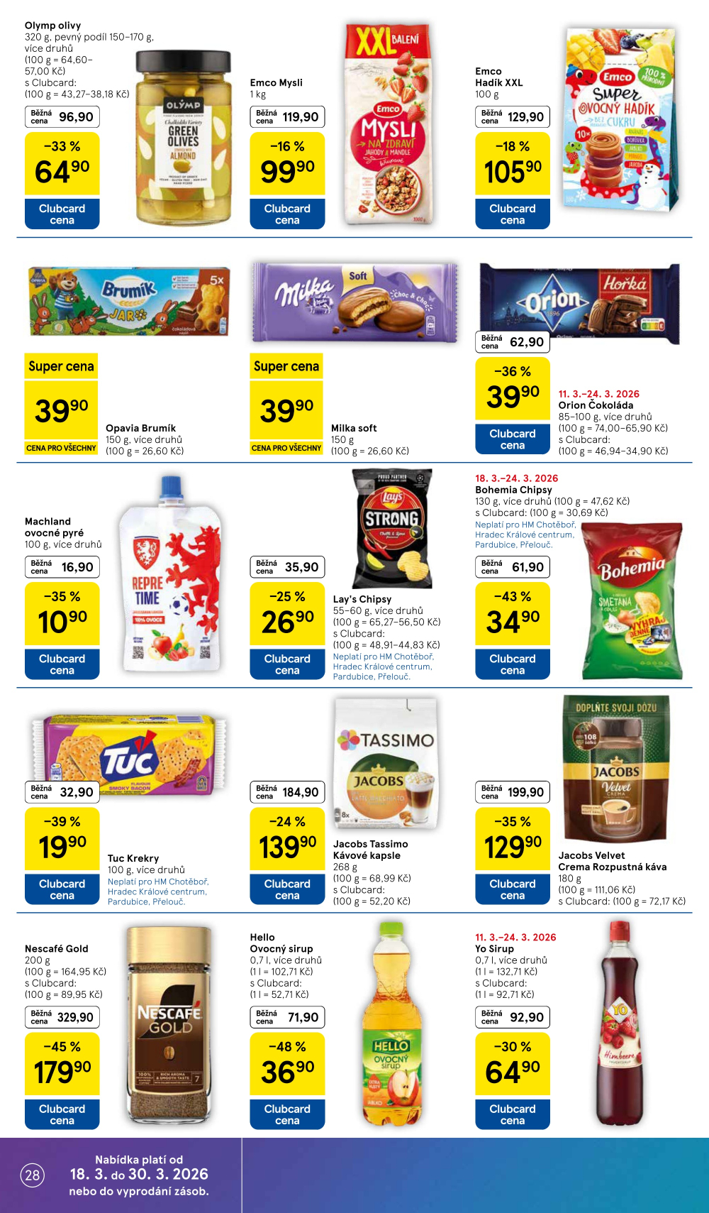 Leták Tesco hypermarket leták - strana 28