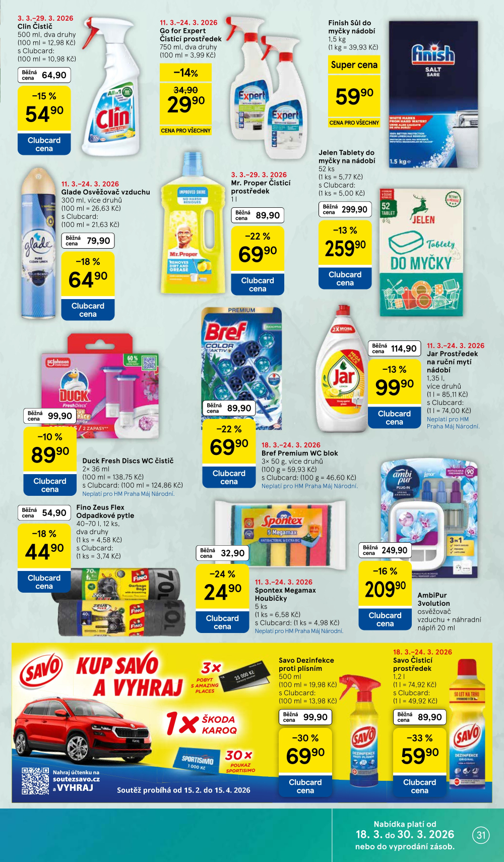 Leták Tesco hypermarket leták - strana 31