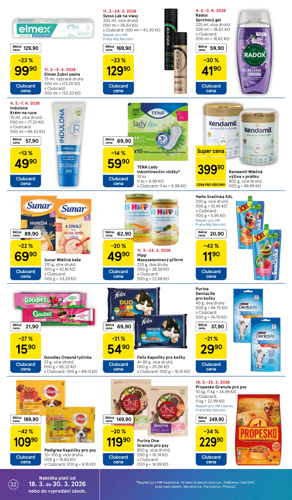 Leták Tesco hypermarket leták - strana 32