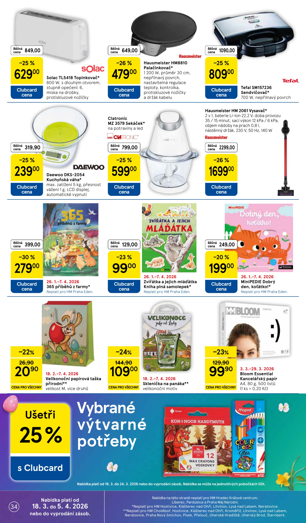 Leták Tesco hypermarket leták - strana 34