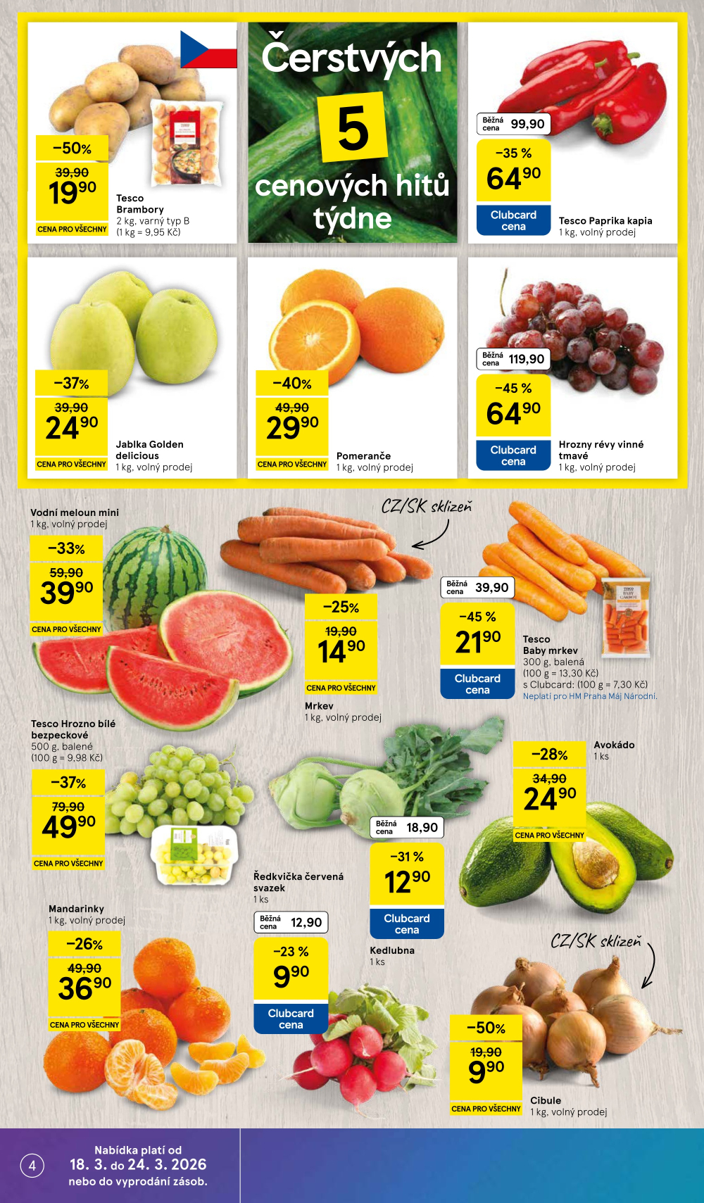 Leták Tesco hypermarket leták - strana 4