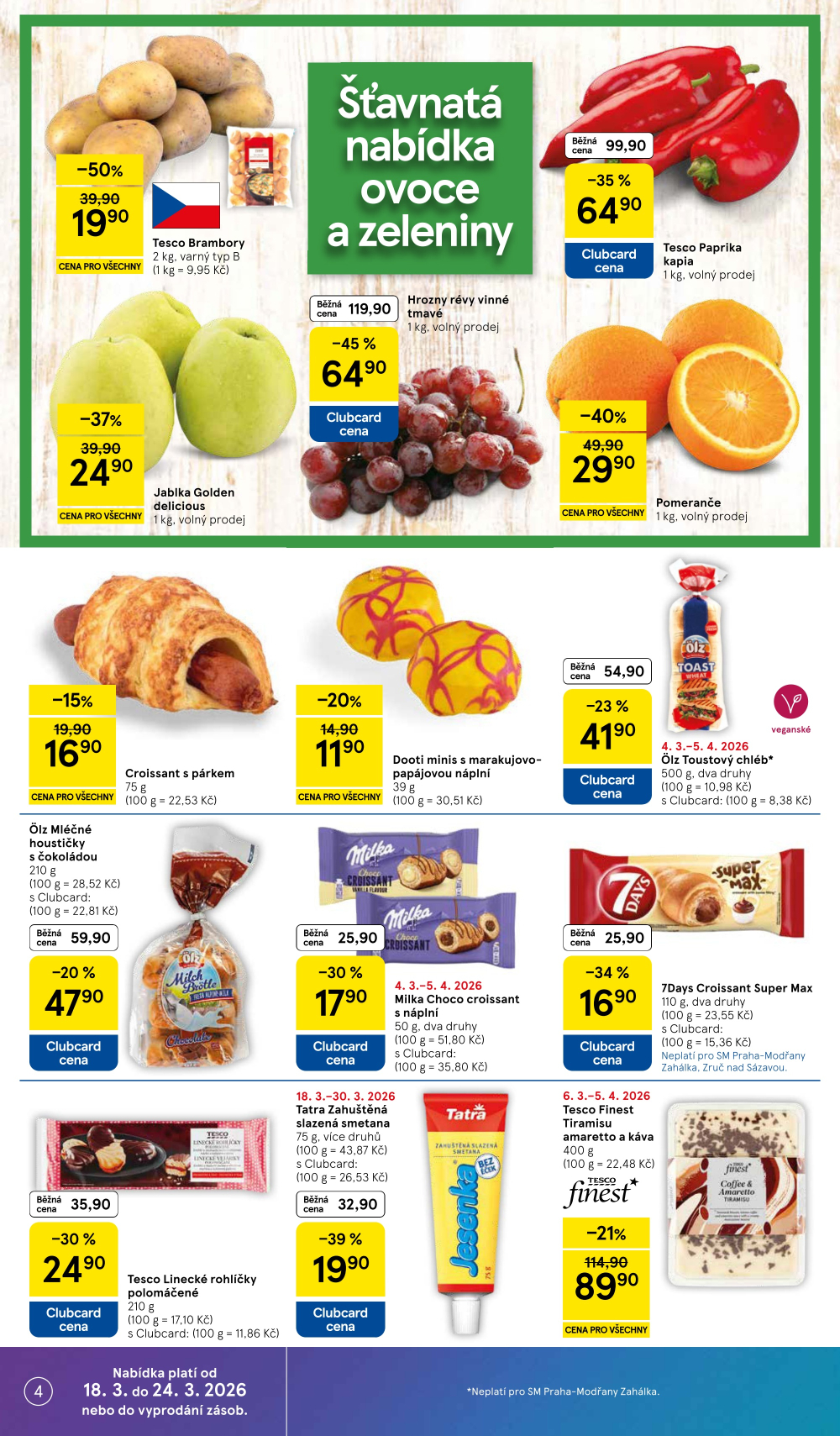 Leták Tesco supermarket leták - strana 4