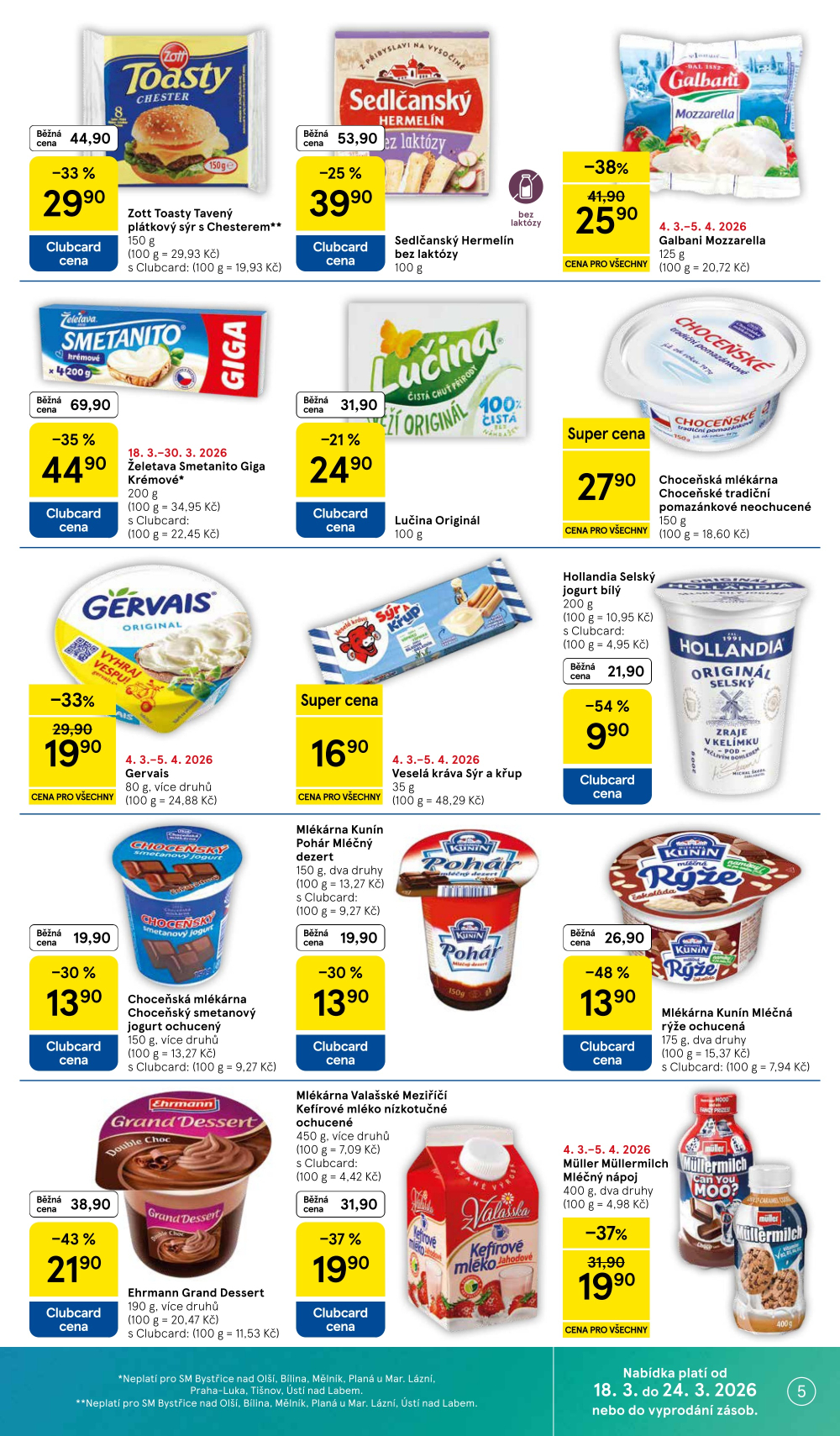 Leták Tesco supermarket leták - strana 5