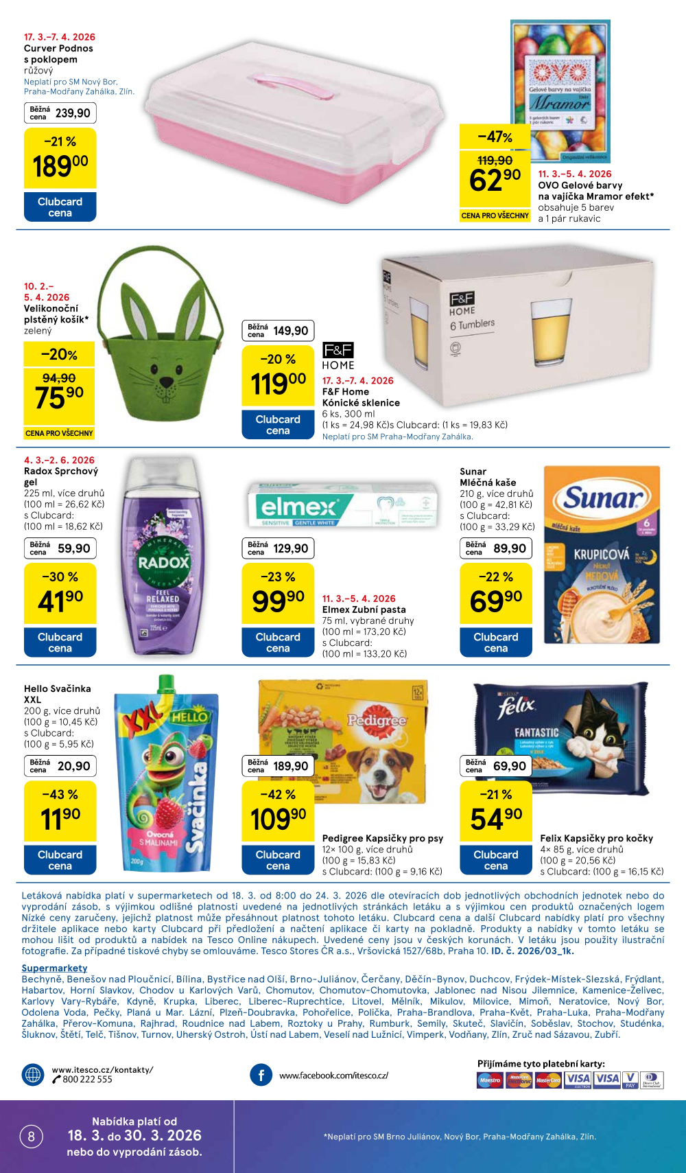Leták Tesco supermarket leták - strana 8