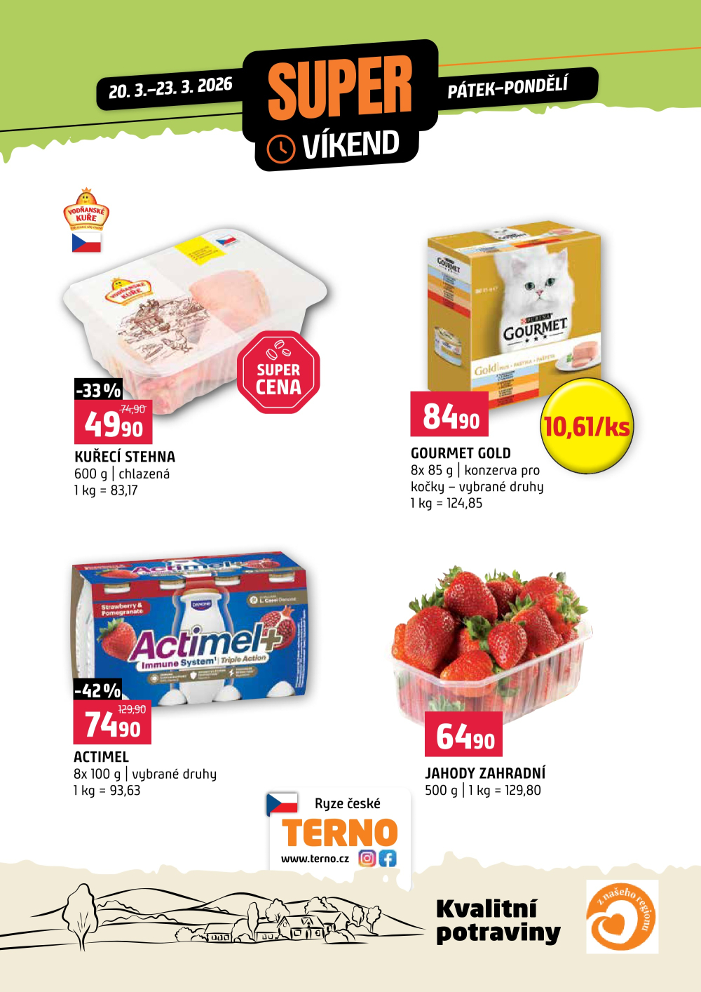 Leták Terno leták - Víkendovka - strana 1