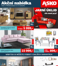 Akční leták ASKO nábytek  - Jarní úklid
