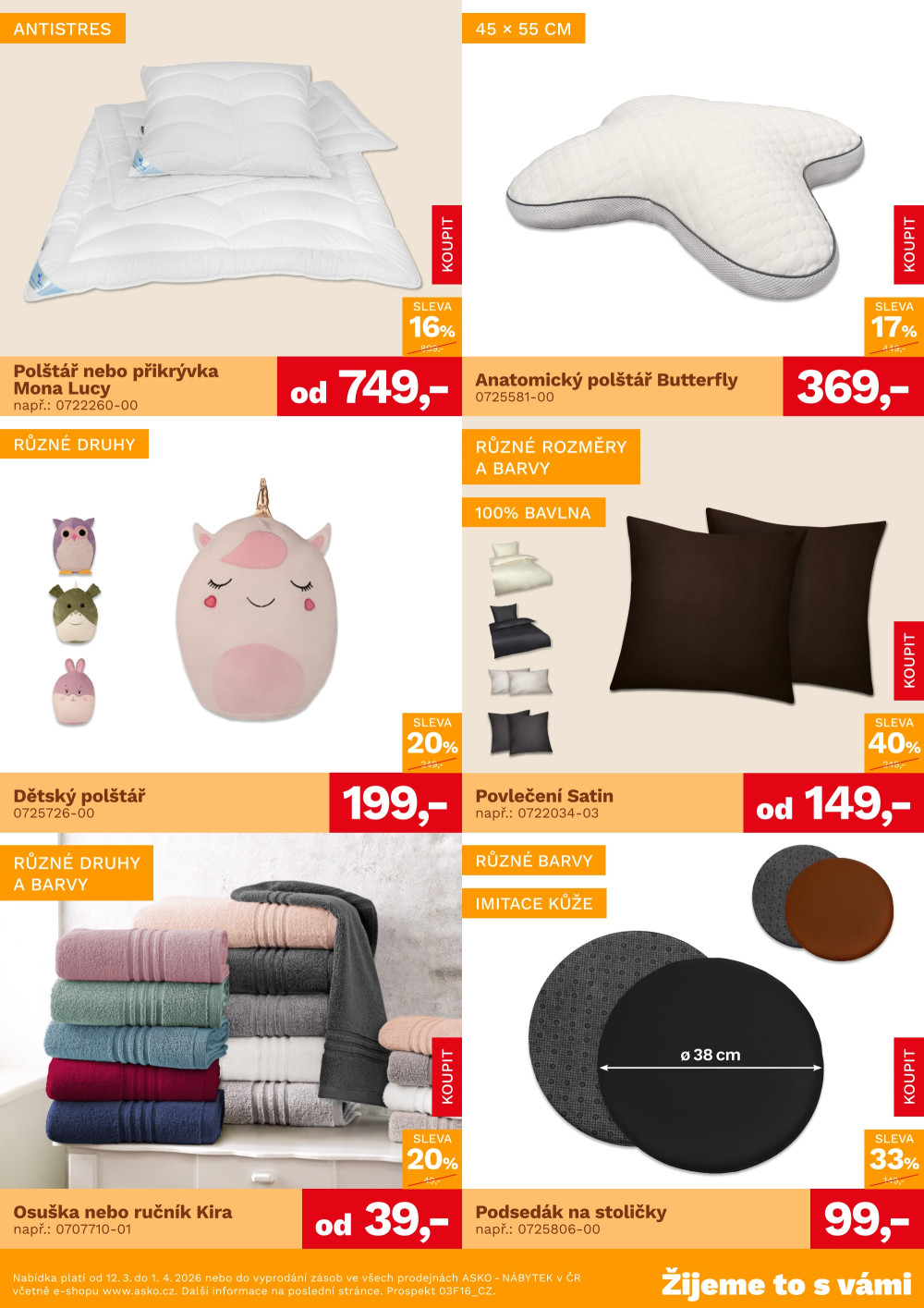 Leták ASKO nábytek leták - Bytové doplňky - strana 3