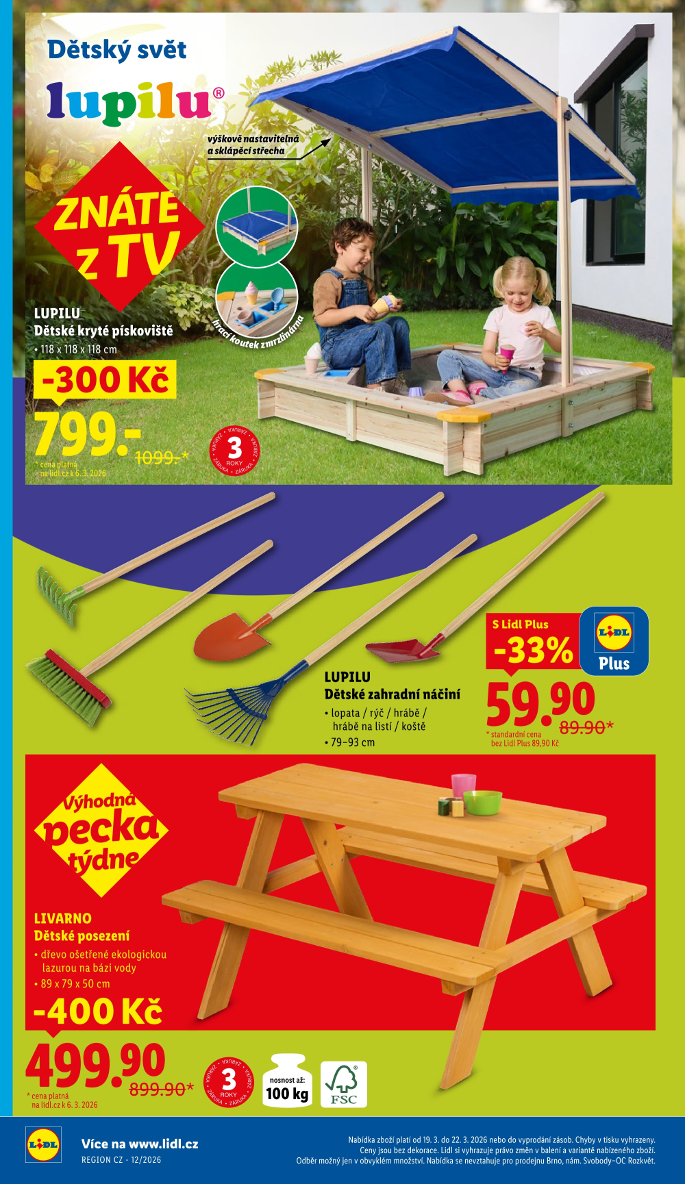 Leták Lidl leták - Nabídka spotřebního zboží - strana 18