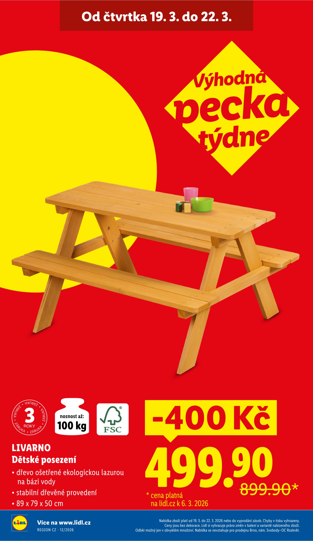 Leták Lidl leták - Nabídka spotřebního zboží - strana 21