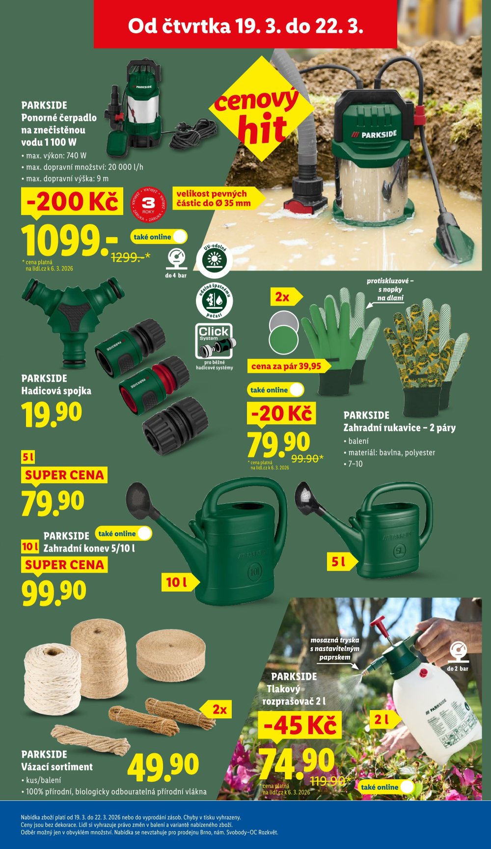 Leták Lidl leták - Nabídka spotřebního zboží - strana 25