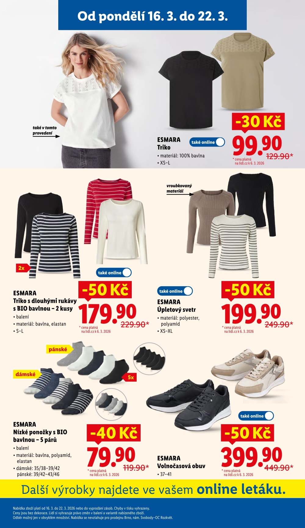 Leták Lidl leták - Nabídka spotřebního zboží - strana 3