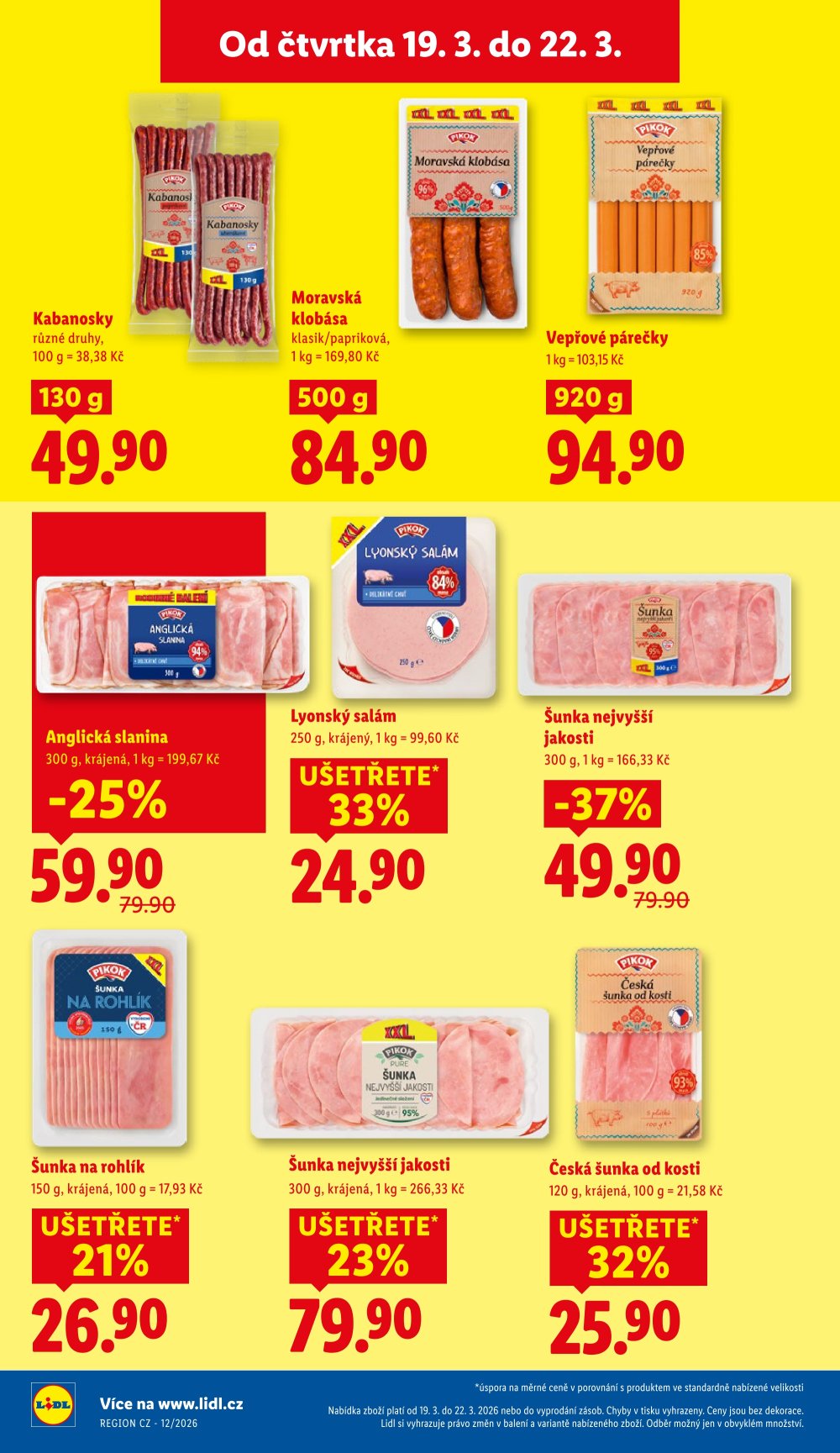 Leták Lidl leták od čtvrtka - strana 18