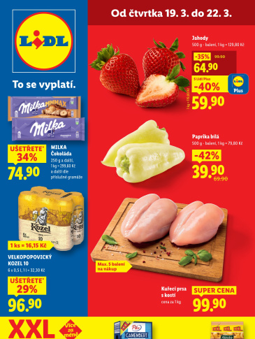 Lidl leták od čtvrtka