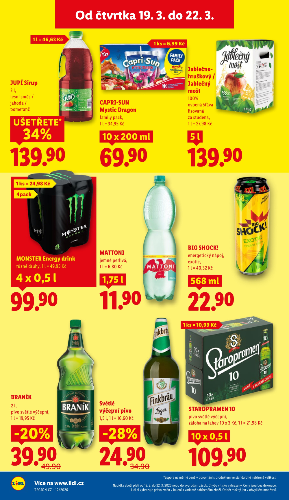 Leták Lidl leták od čtvrtka - strana 22