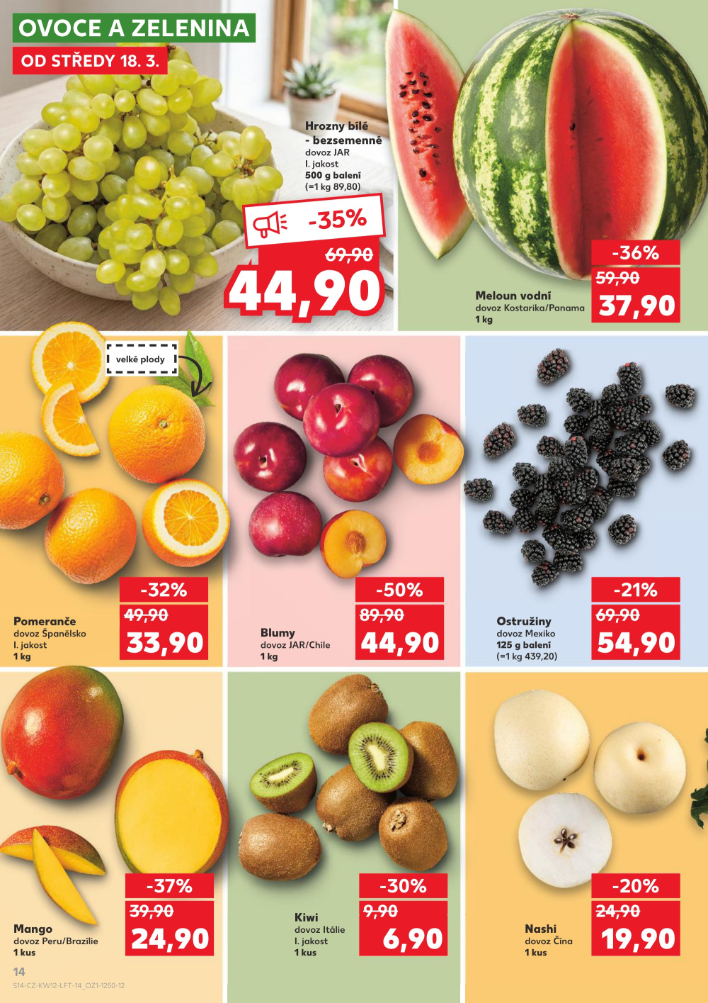 Leták Kaufland leták Pardubice - Rosice - strana 14