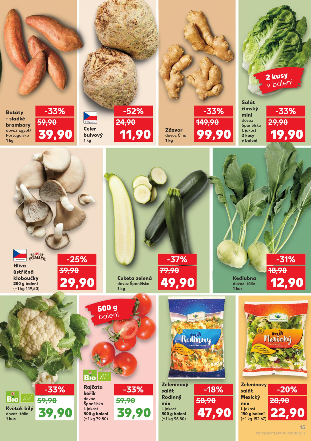 Leták Kaufland leták Pardubice - Rosice - strana 15