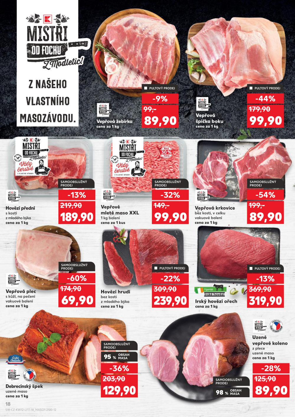 Leták Kaufland leták Pardubice - Rosice - strana 18