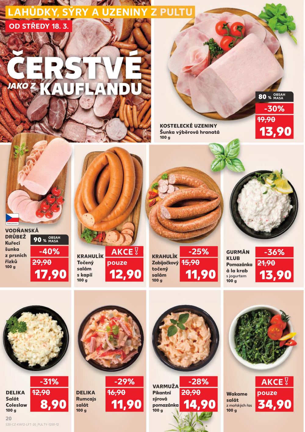 Leták Kaufland leták Pardubice - Rosice - strana 20