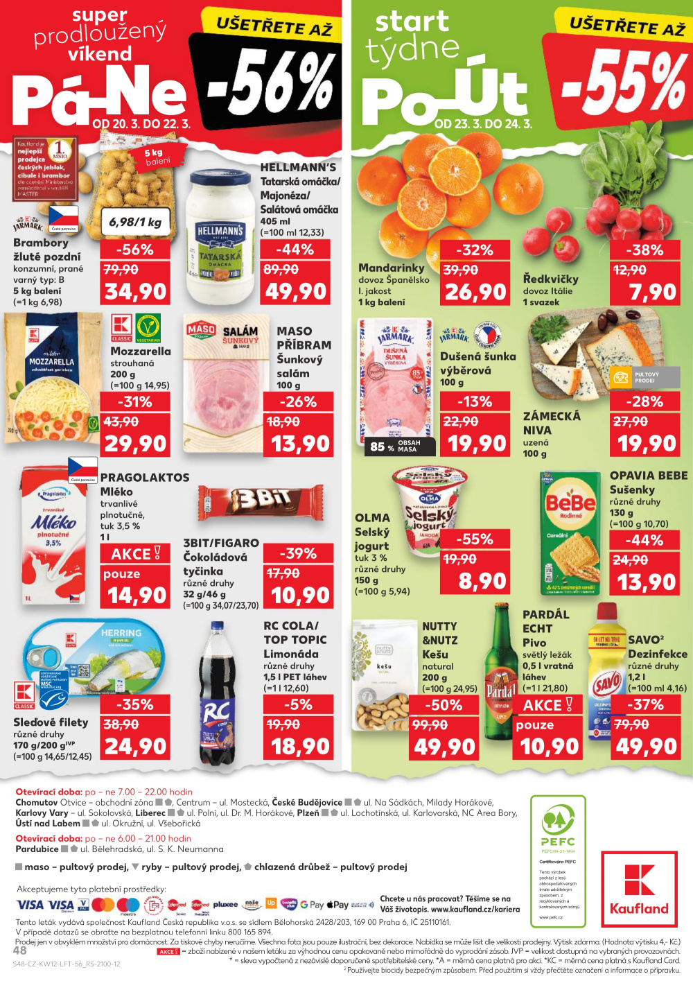 Leták Kaufland leták Pardubice - Rosice - strana 48