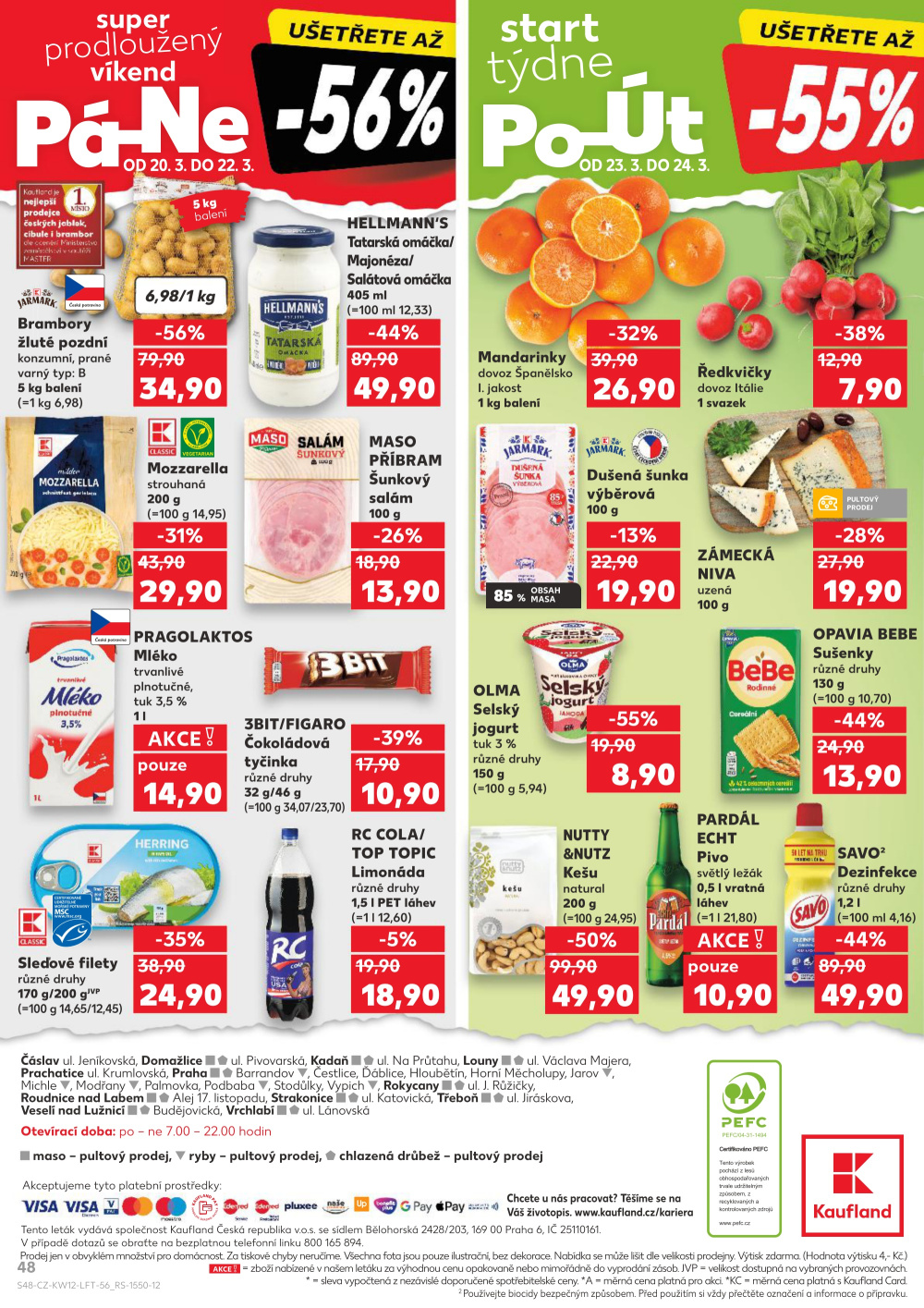 Leták Kaufland leták Třeboň - strana 48
