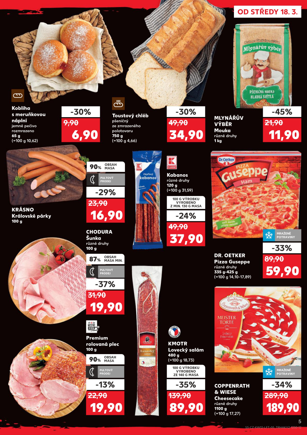 Leták Kaufland leták Třeboň - strana 5