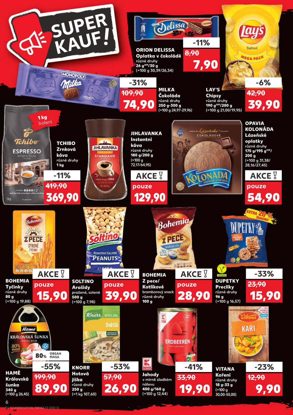 Leták Kaufland leták Třeboň - strana 6