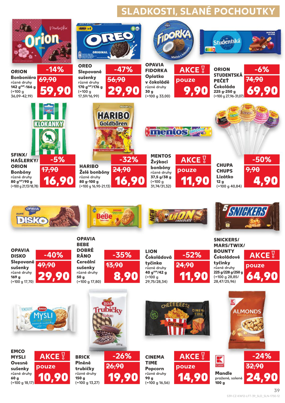 Leták Kaufland leták Děčín - strana 39