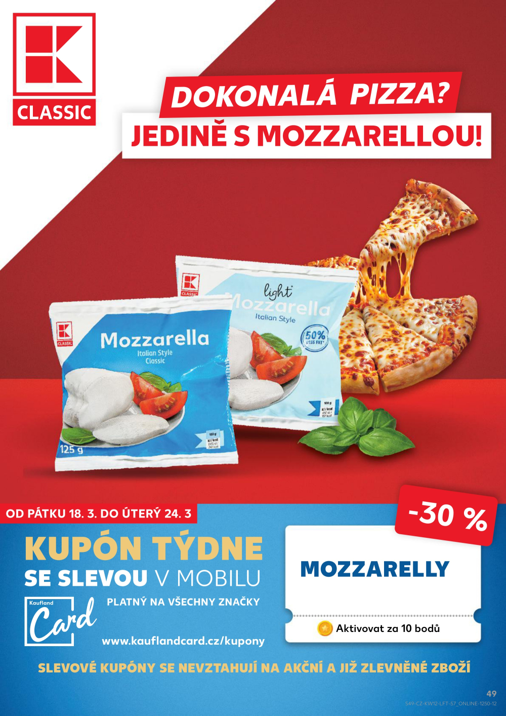 Leták Kaufland leták Praha 8 - Malý Klín - strana 49