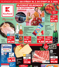 Akční leták Kaufland  Praha 3 - Jarov