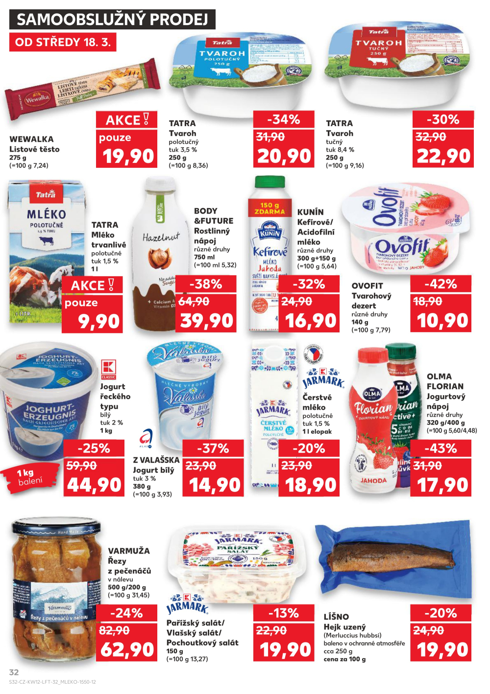 Leták Kaufland leták Humpolec - strana 32