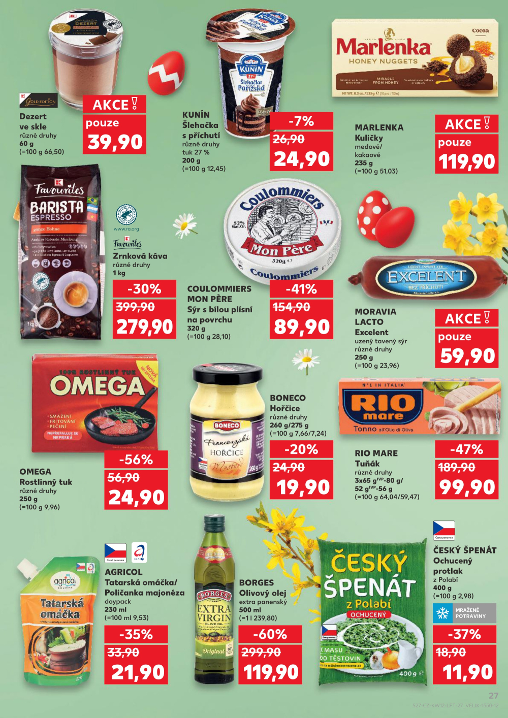 Leták Kaufland leták Praha 4 - Michle - strana 27