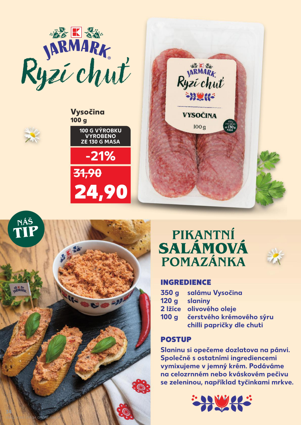 Leták Kaufland leták Hustopeče - strana 34
