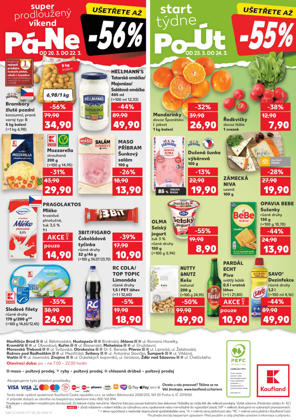 Leták Kaufland leták Přerov - Lýsky - strana 48