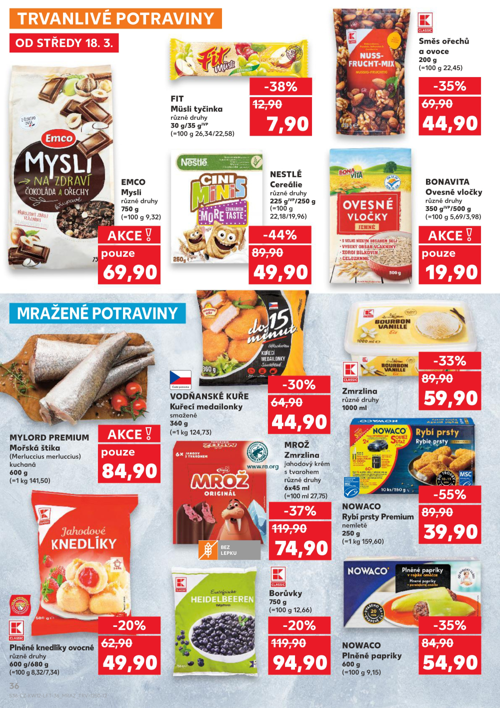 Leták Kaufland leták Ostrava - Poruba - strana 36