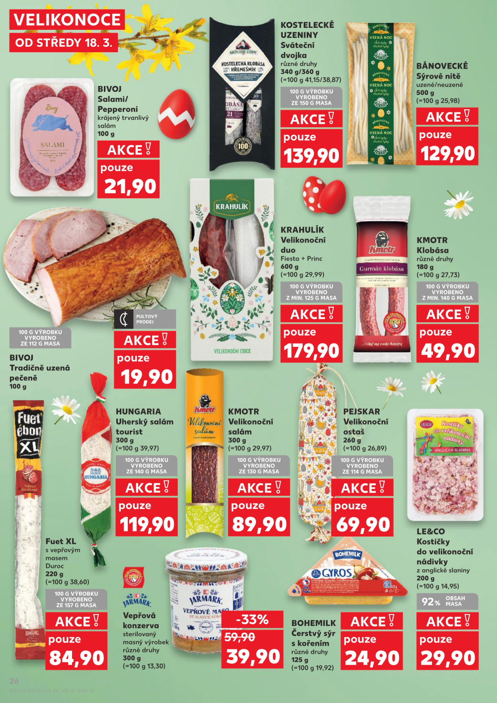 Leták Kaufland leták Čáslav - strana 26