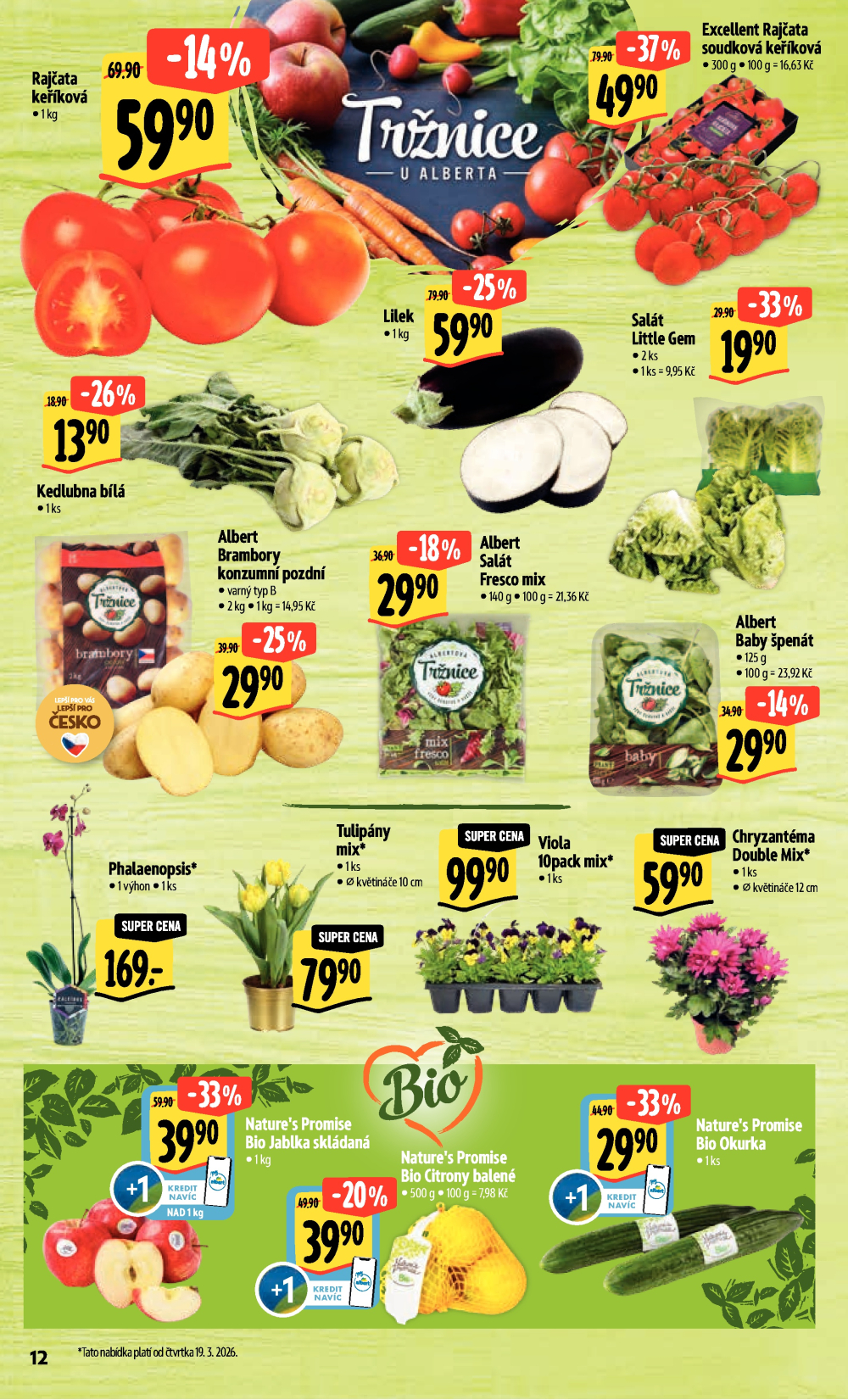 Leták Albert Hypermarket leták - Brno Cejl, Tkalcovská - strana 31