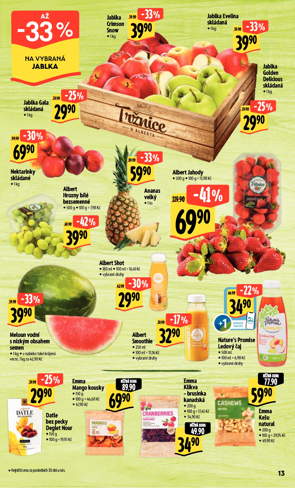 Leták Albert Hypermarket leták - Brno Cejl, Tkalcovská - strana 32