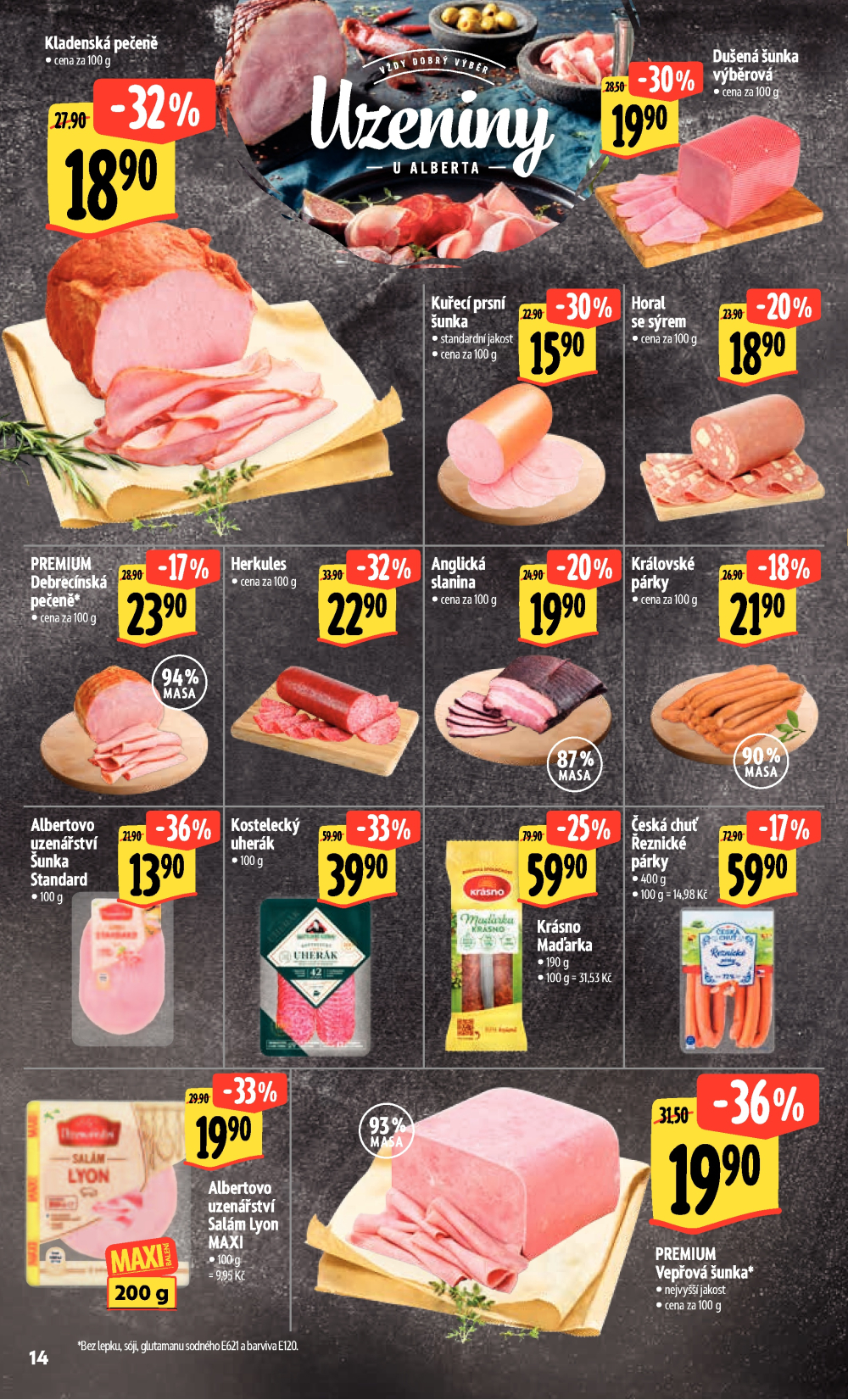 Leták Albert Hypermarket leták - Brno Cejl, Tkalcovská - strana 35