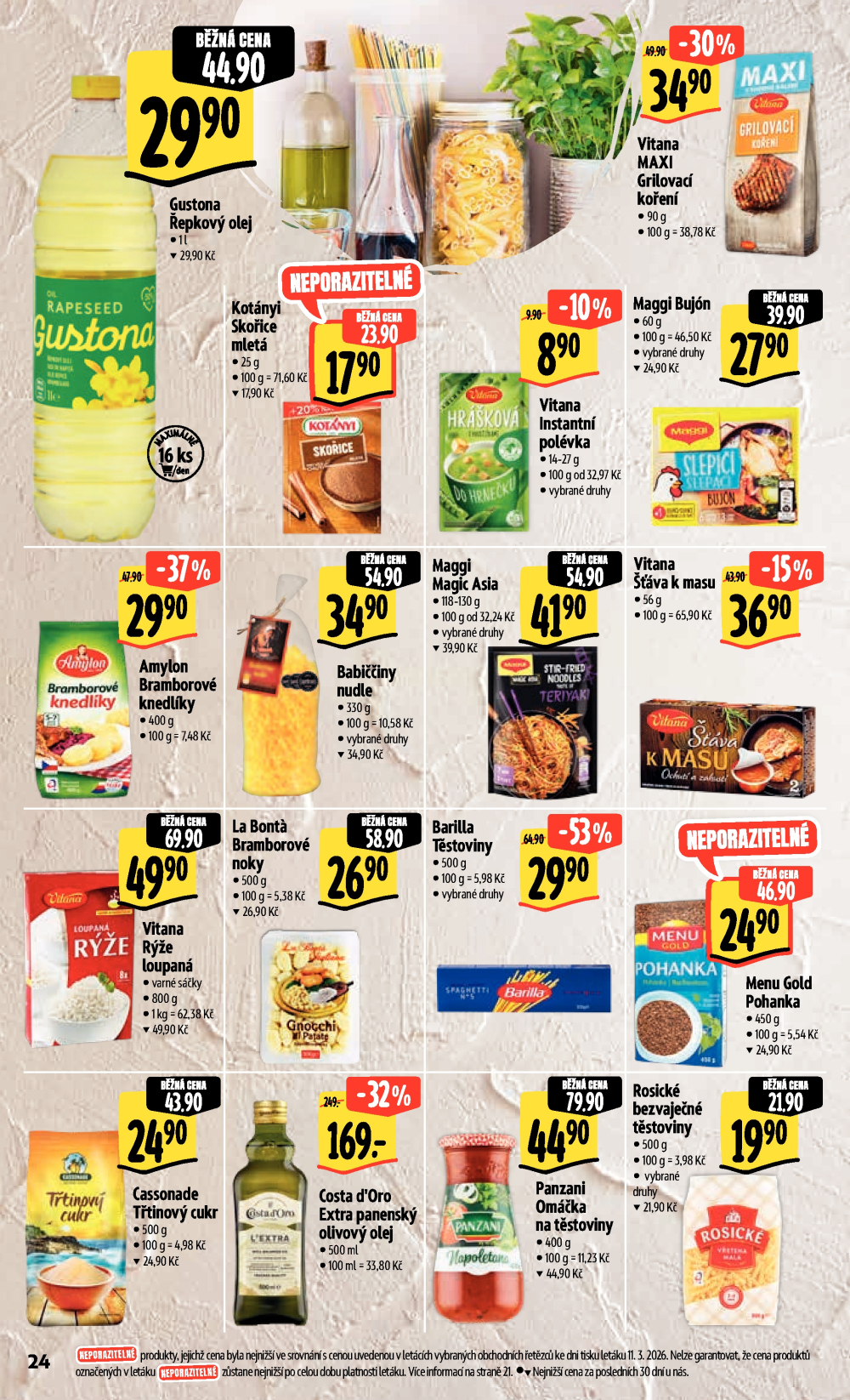 Leták Albert Hypermarket leták - Brno Cejl, Tkalcovská - strana 45