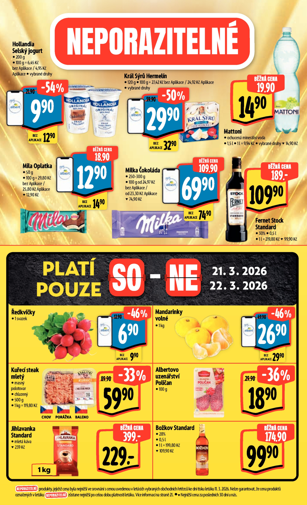 Leták Albert Hypermarket leták - Brno Cejl, Tkalcovská - strana 68