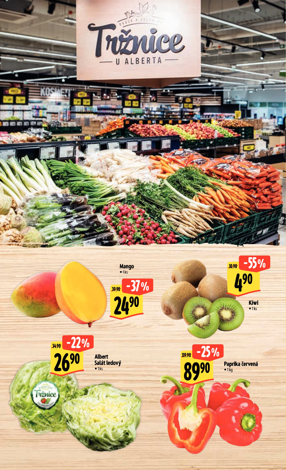 Leták Albert Hypermarket leták - Brno Cejl, Tkalcovská - strana 6