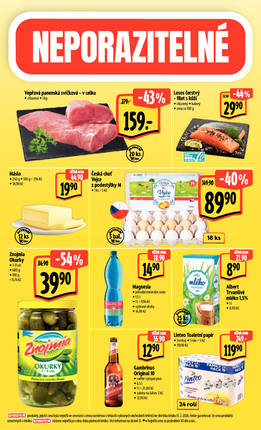 Leták Albert Hypermarket leták - Brno Cejl, Tkalcovská - strana 7