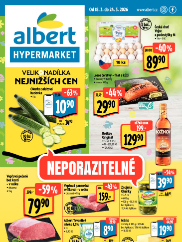 Albert Hypermarket leták