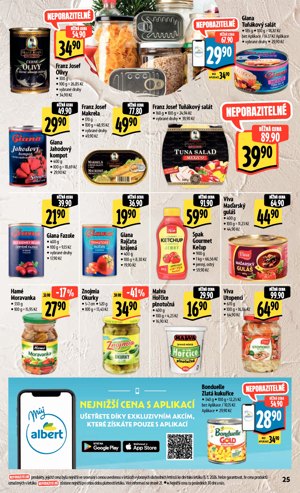 Leták Albert Hypermarket leták - strana 33