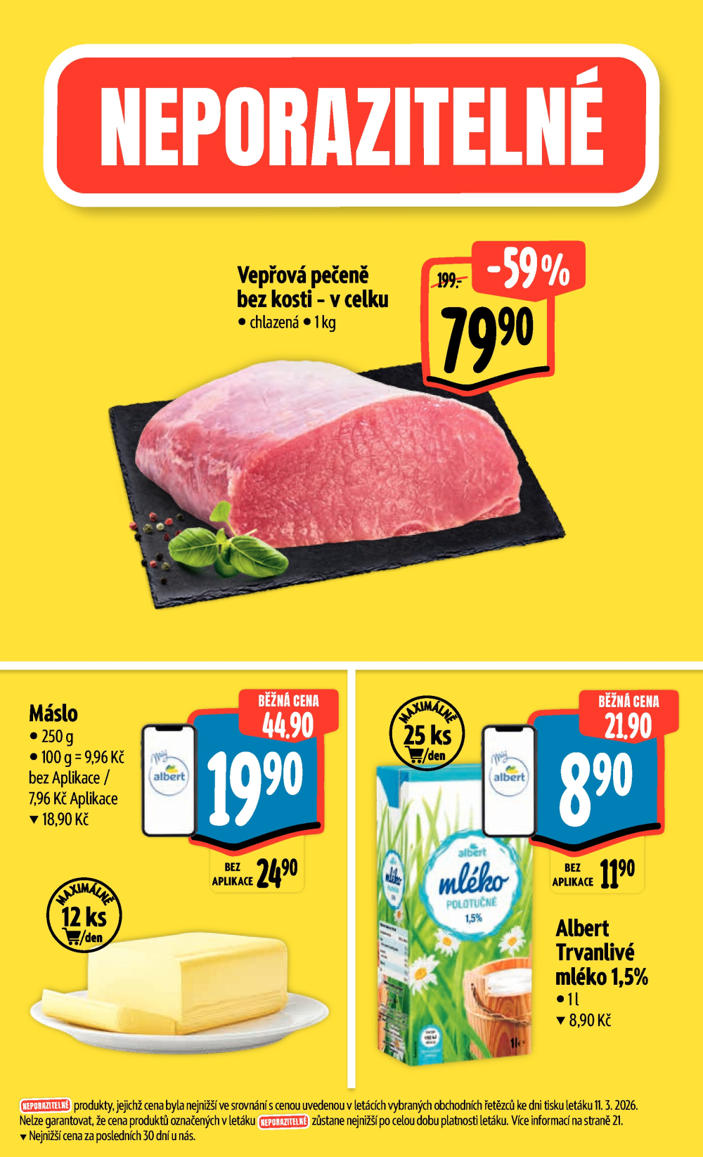 Leták Albert Hypermarket leták - strana 3