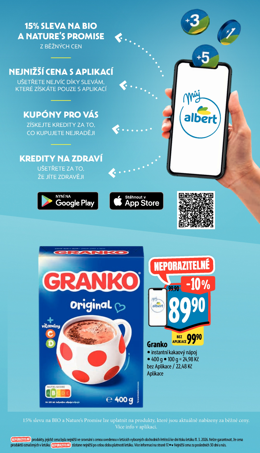 Leták Albert Supermarket leták - Brno, Ečerova - strana 11