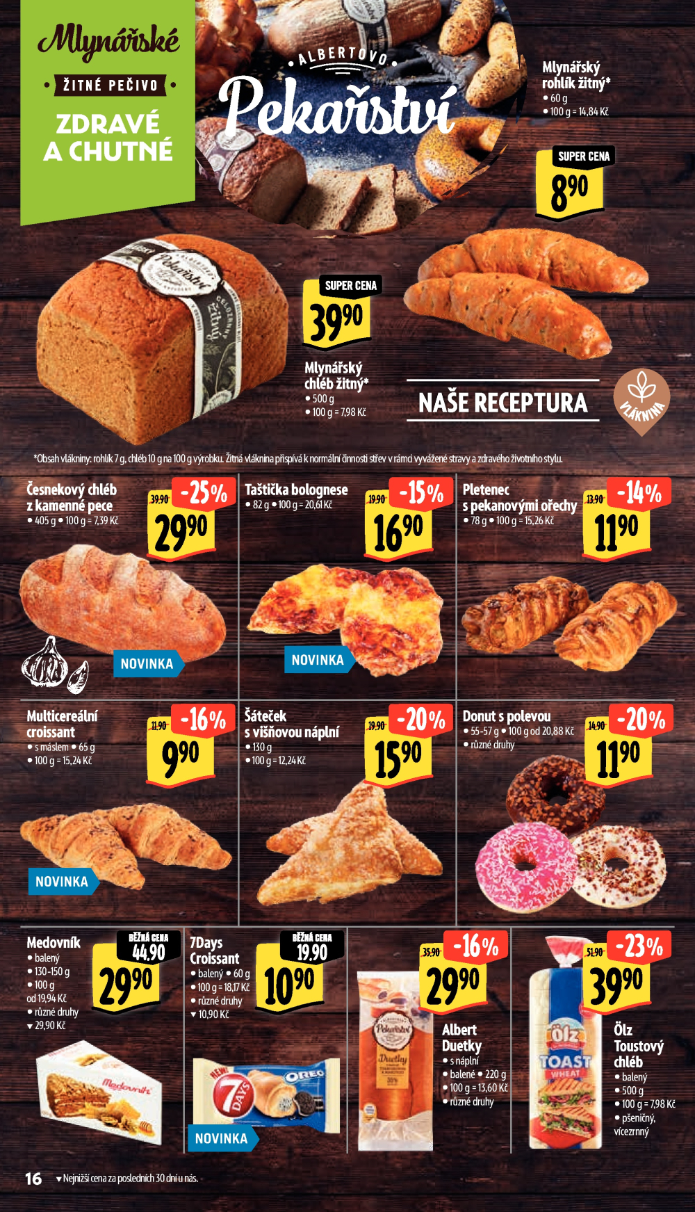 Leták Albert Supermarket leták - Brno, Ečerova - strana 28