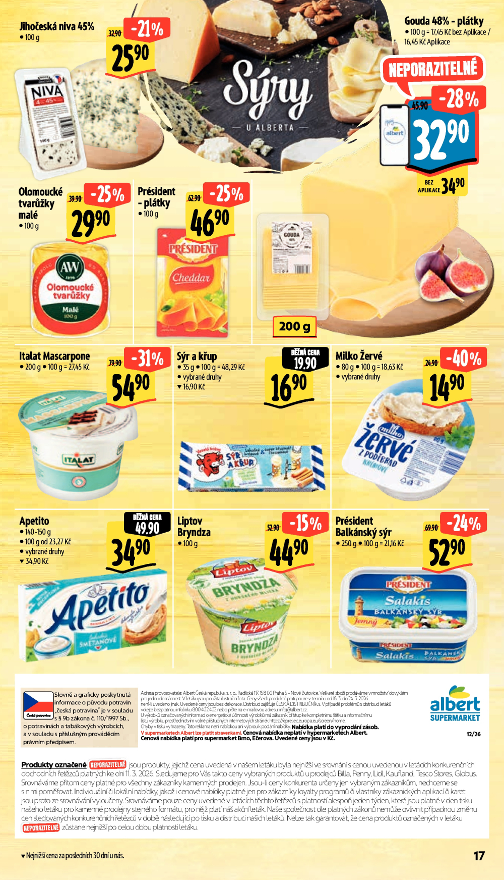 Leták Albert Supermarket leták - Brno, Ečerova - strana 29